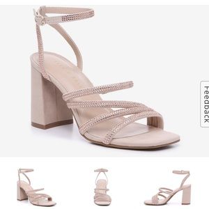 Kelly and Katie rhinestone shoes